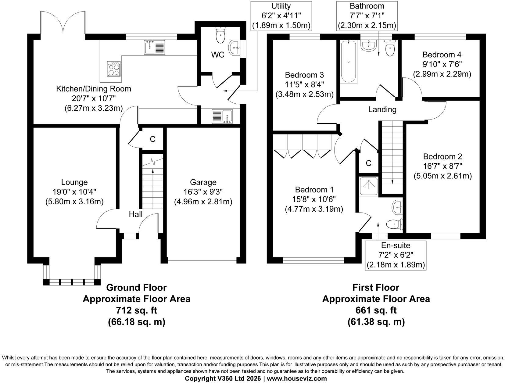 22, Queens Lancashire Avenue, Saighton, CH3 floorplan