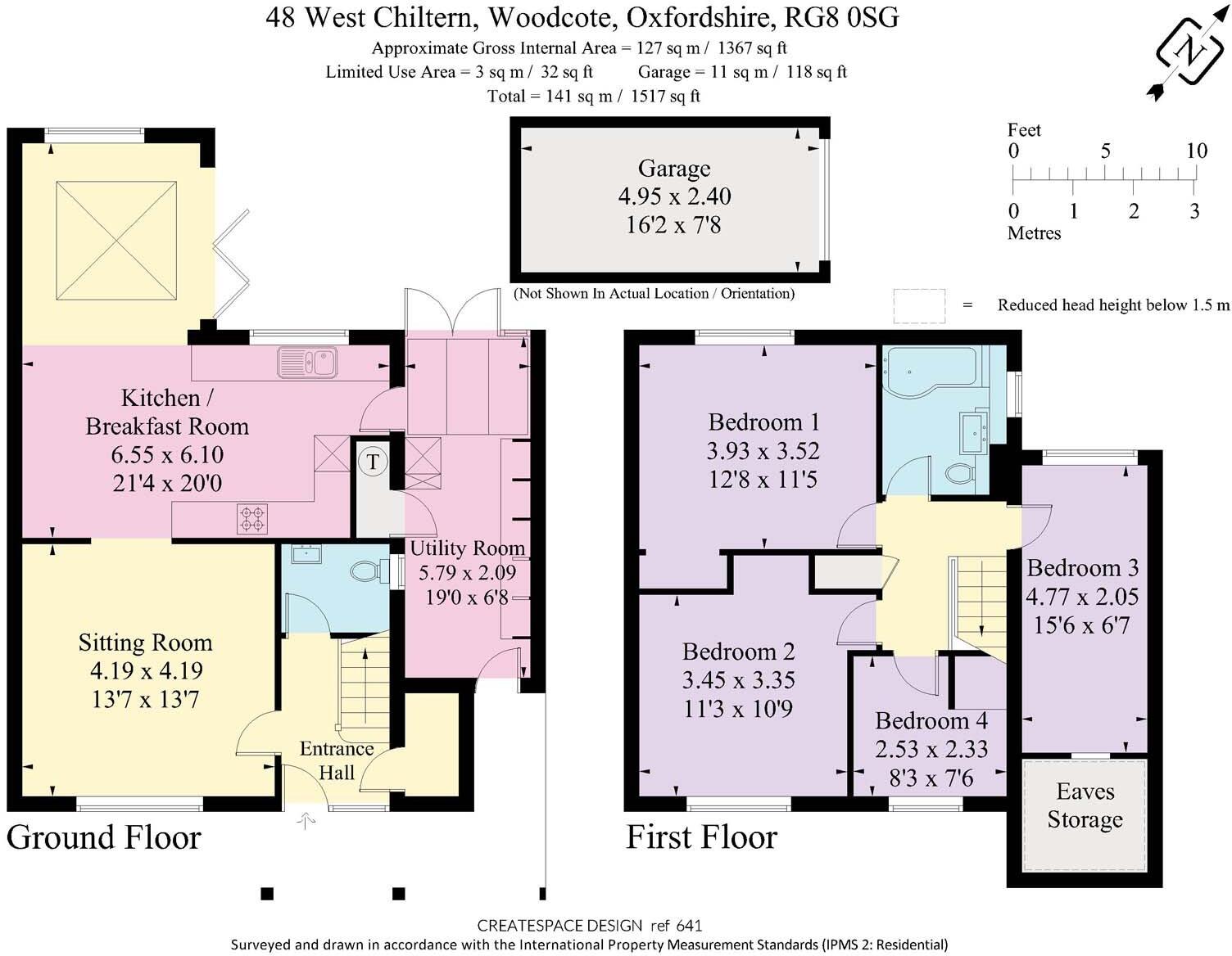 48 West Chiltern, Woodcote floorplan