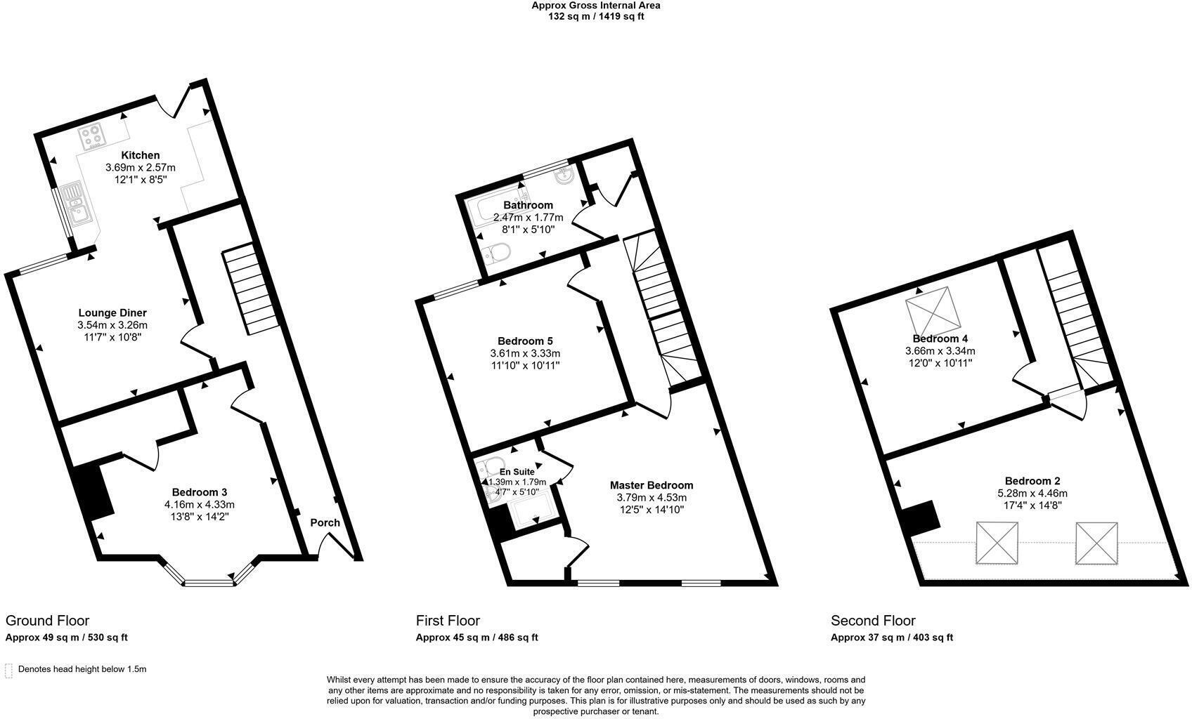 Edge Lane, Fairfield, Liverpool, Merseyside, L7 floorplan