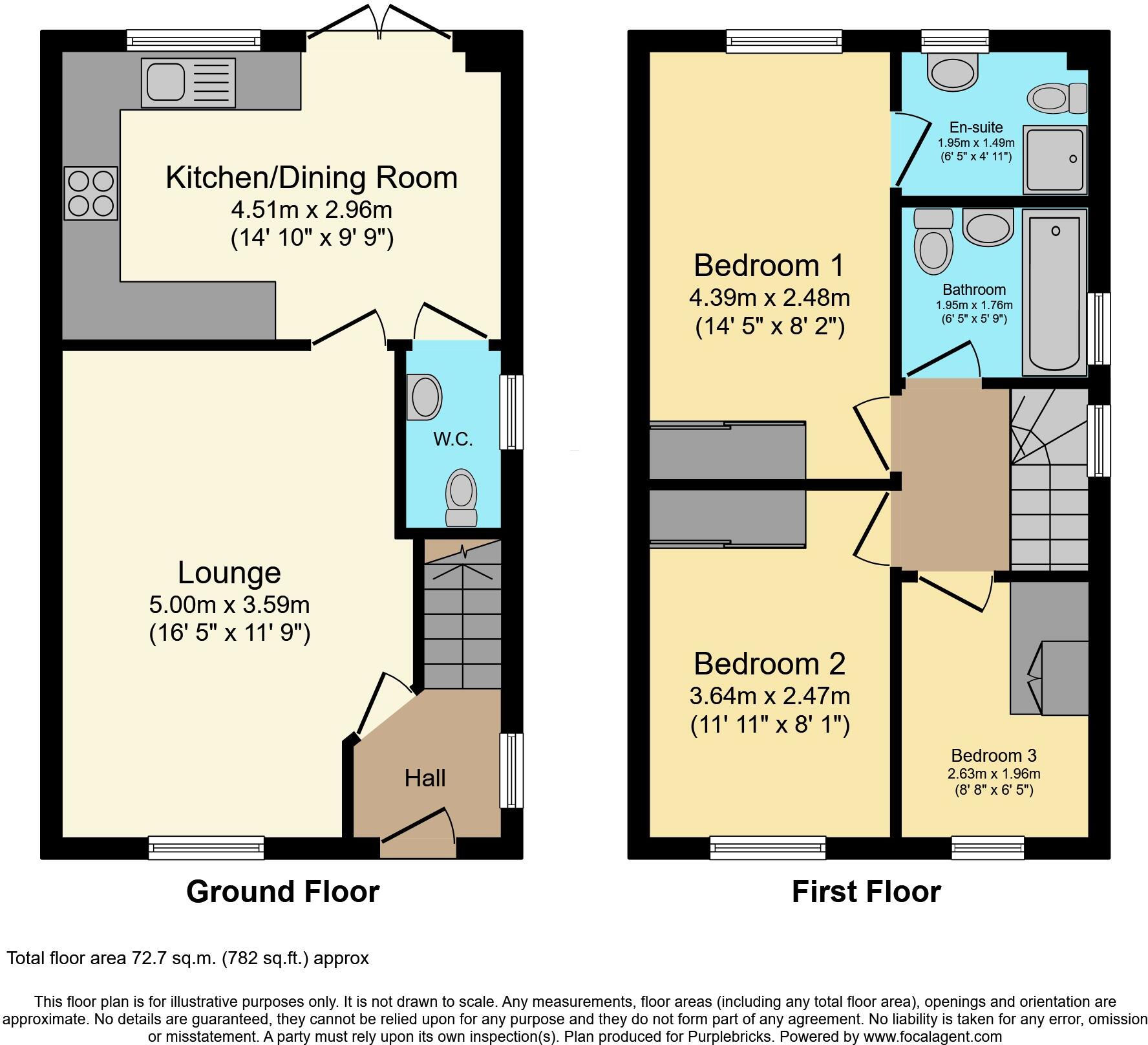Charles Drive, Morpeth, NE61 floorplan