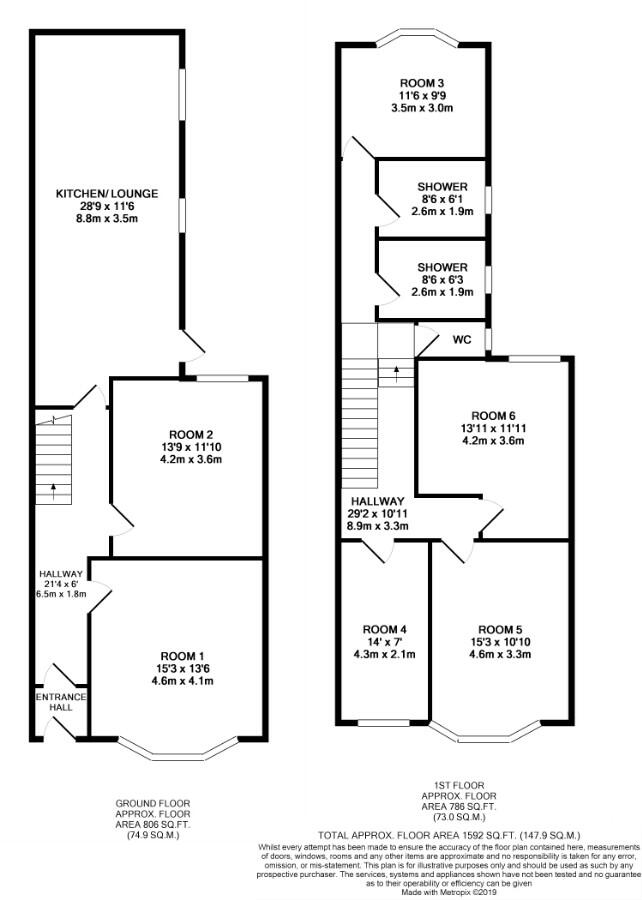 Diamond Avenue, Plymouth floorplan