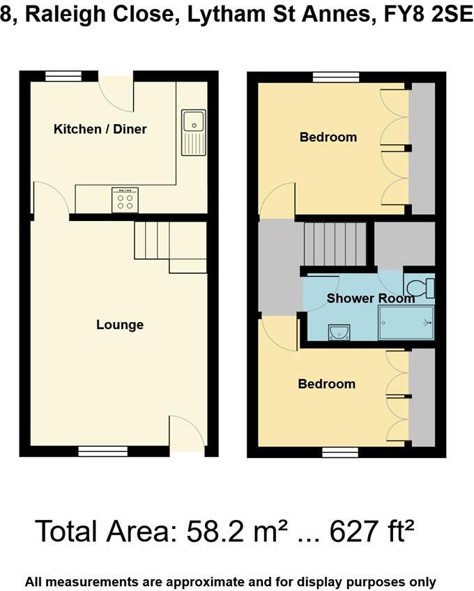 Raleigh Close, St Annes, Lytham St Annes floorplan