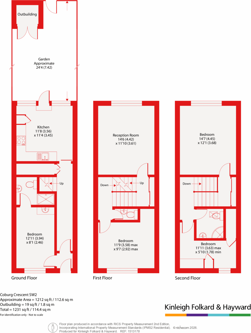 Coburg Crescent, Tulse Hill, London, SW2 floorplan