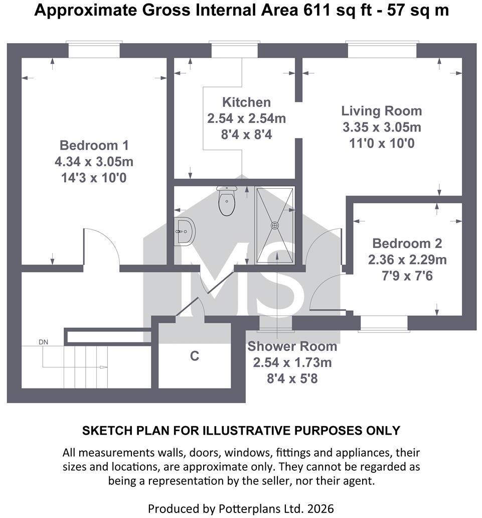 18, Stock Close, Norton, Malton floorplan