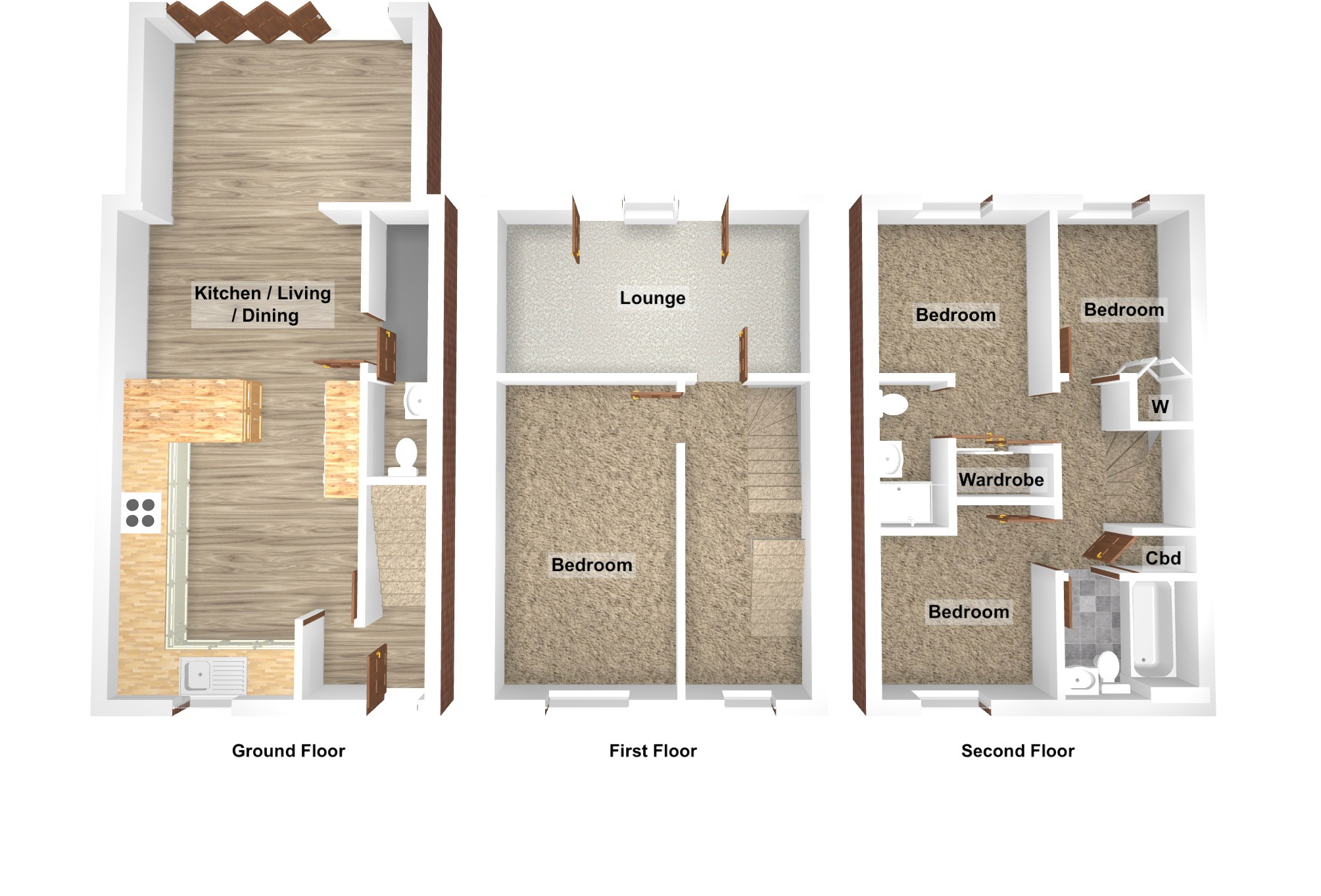 Linthorpe Avenue, Seaham, Durham, SR7 floorplan