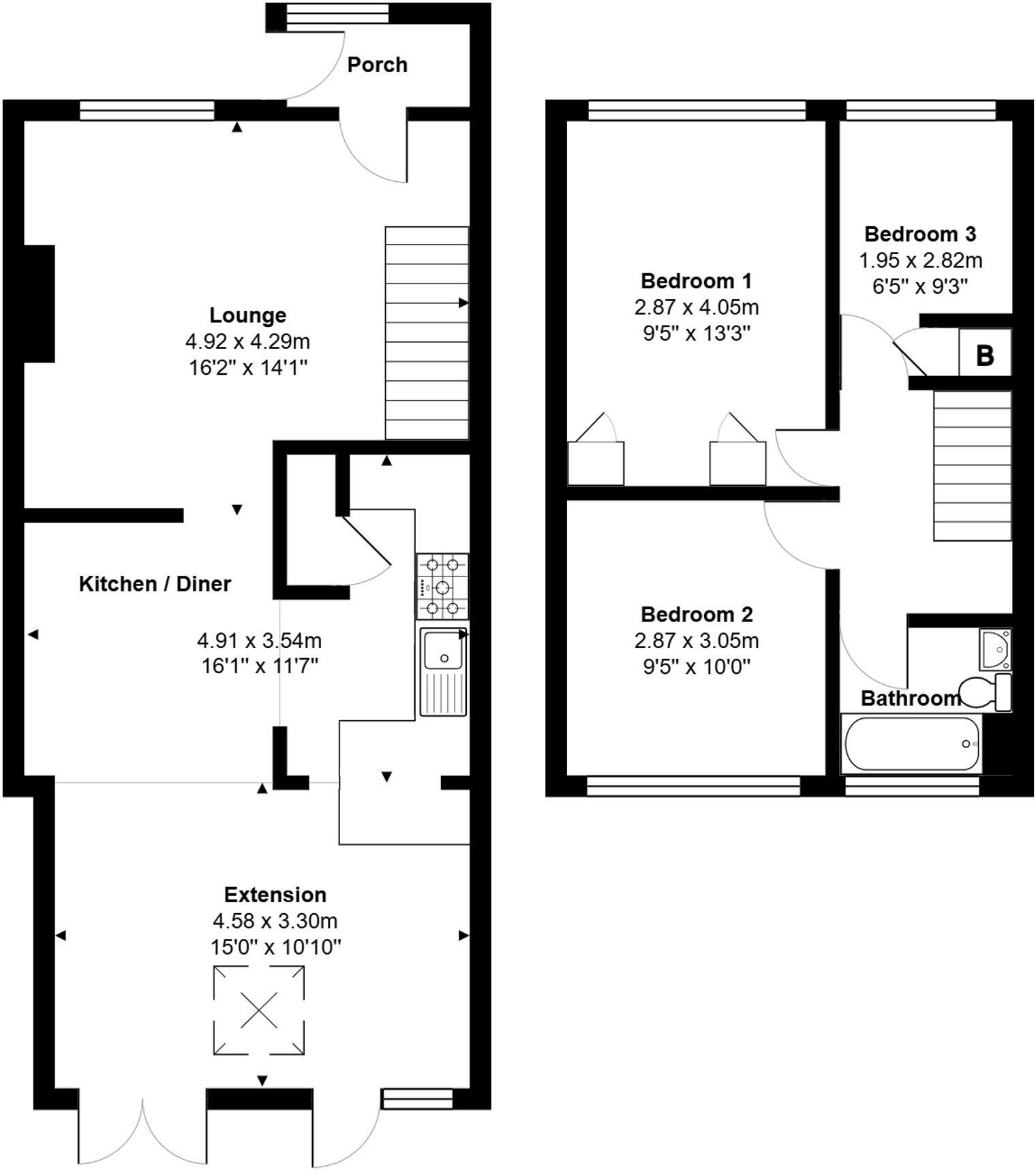 Dovedale, Thornbury, BS35 floorplan