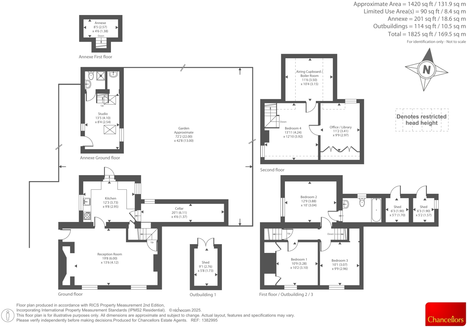 The Yew Tree, Fishers Lane, Chipping Norton floorplan