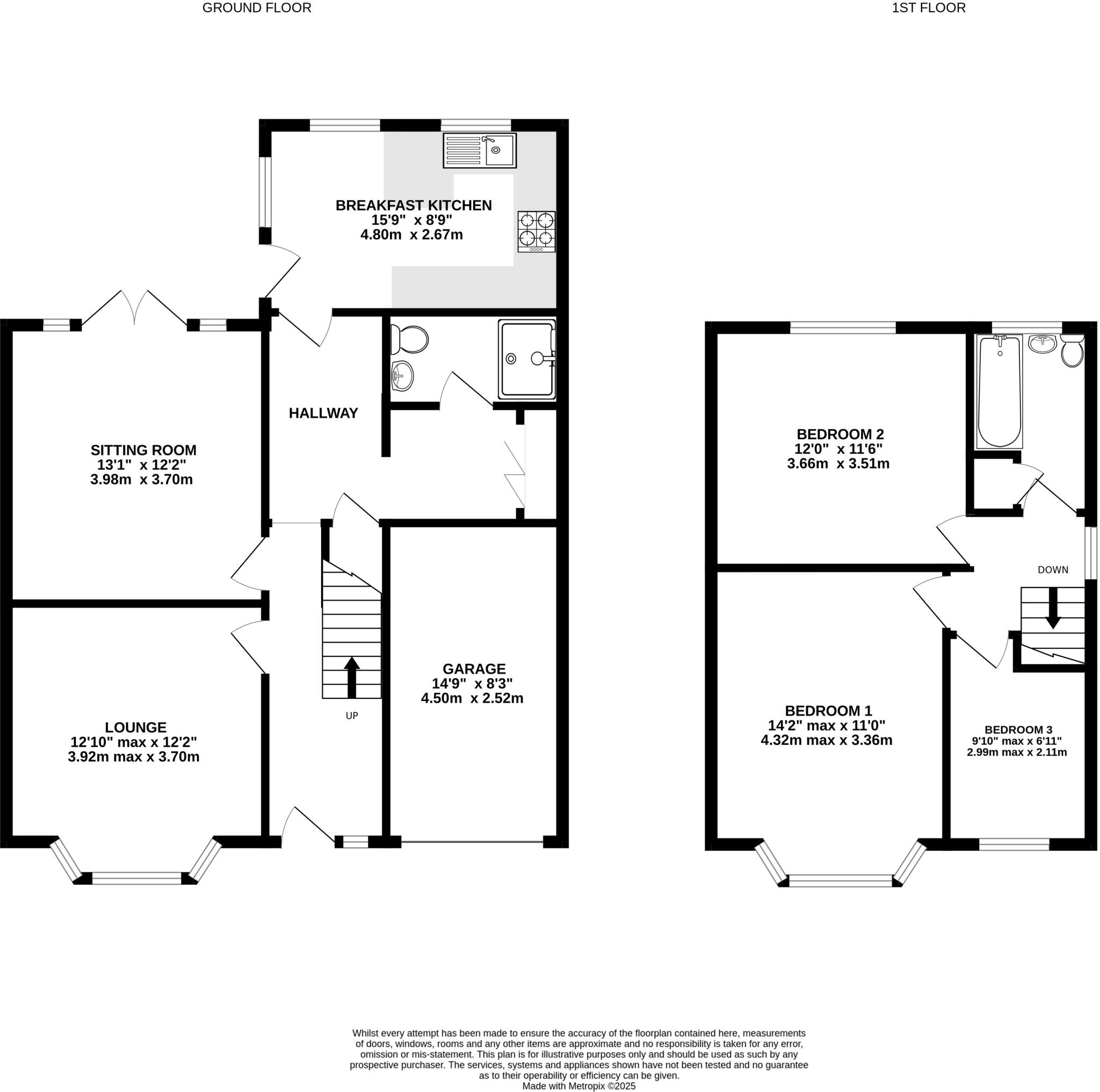 Knutsford Road, Grappenhall floorplan