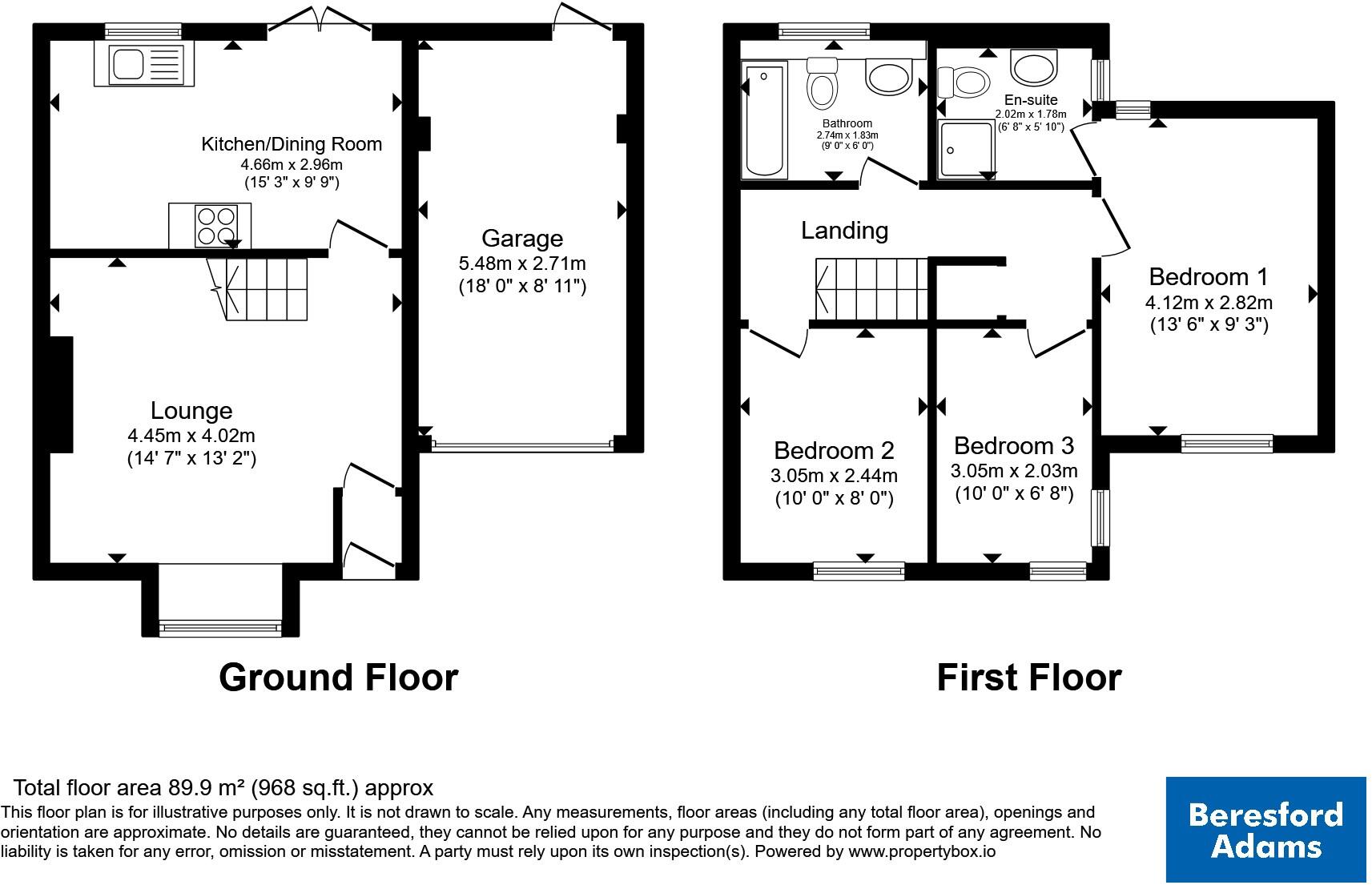 The Heywoods, Chester, Cheshire, CH2 floorplan