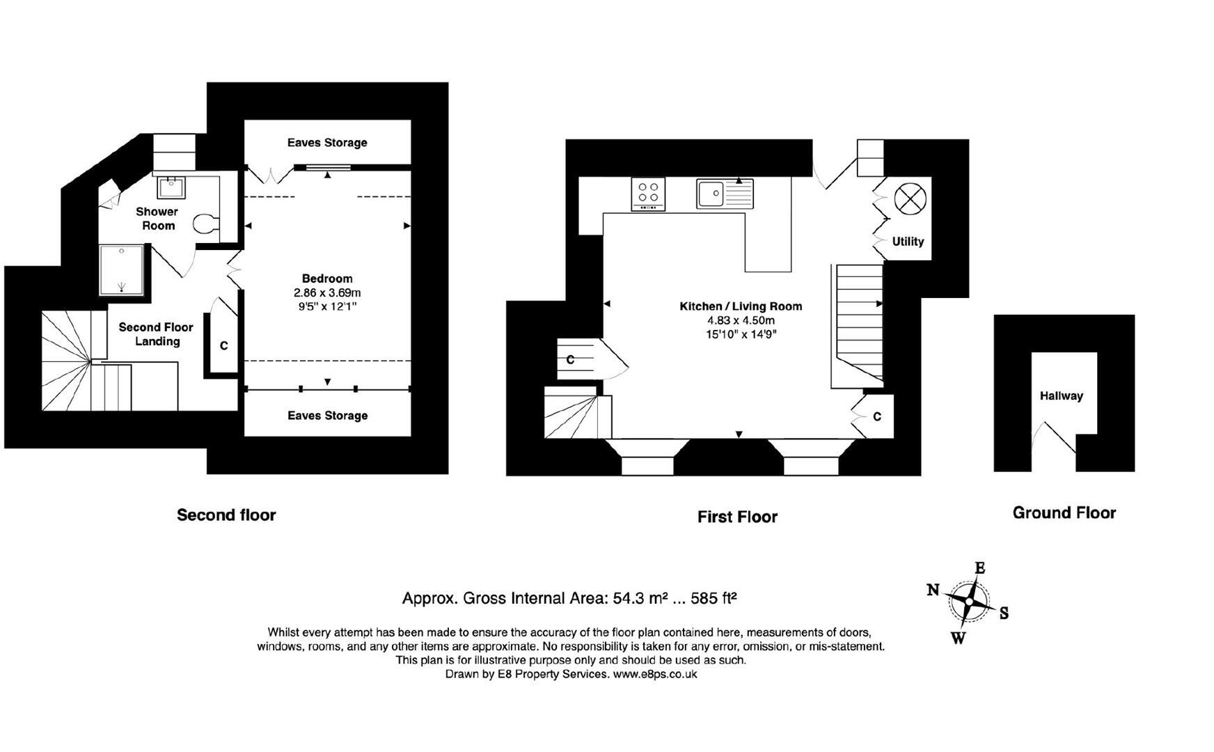 29A Lower High Street, Burford OX18 4RN floorplan