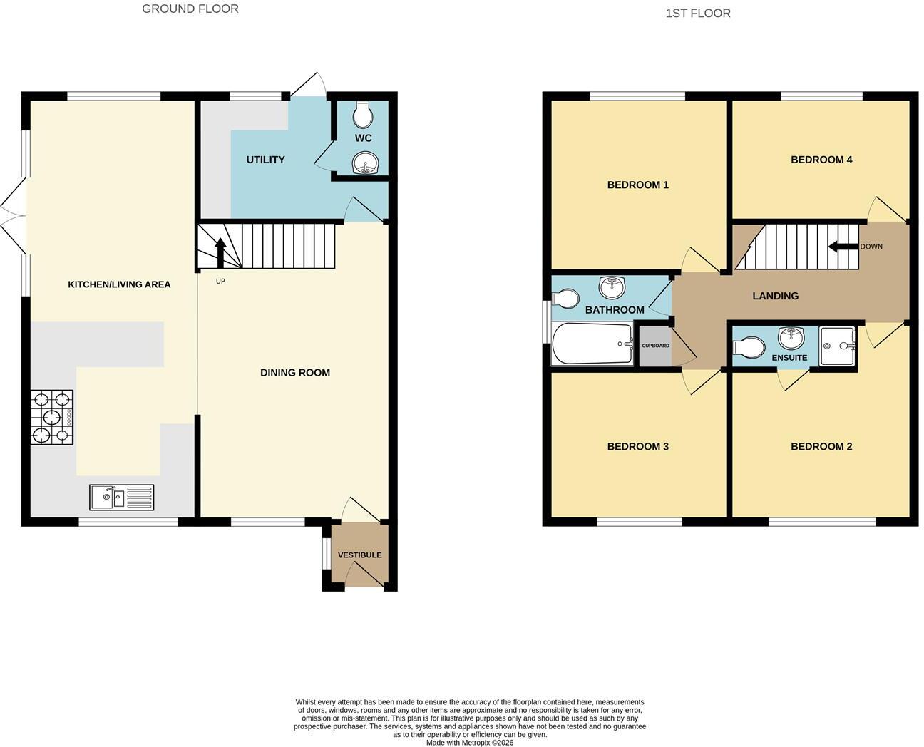 Oak Road, Tavistock floorplan