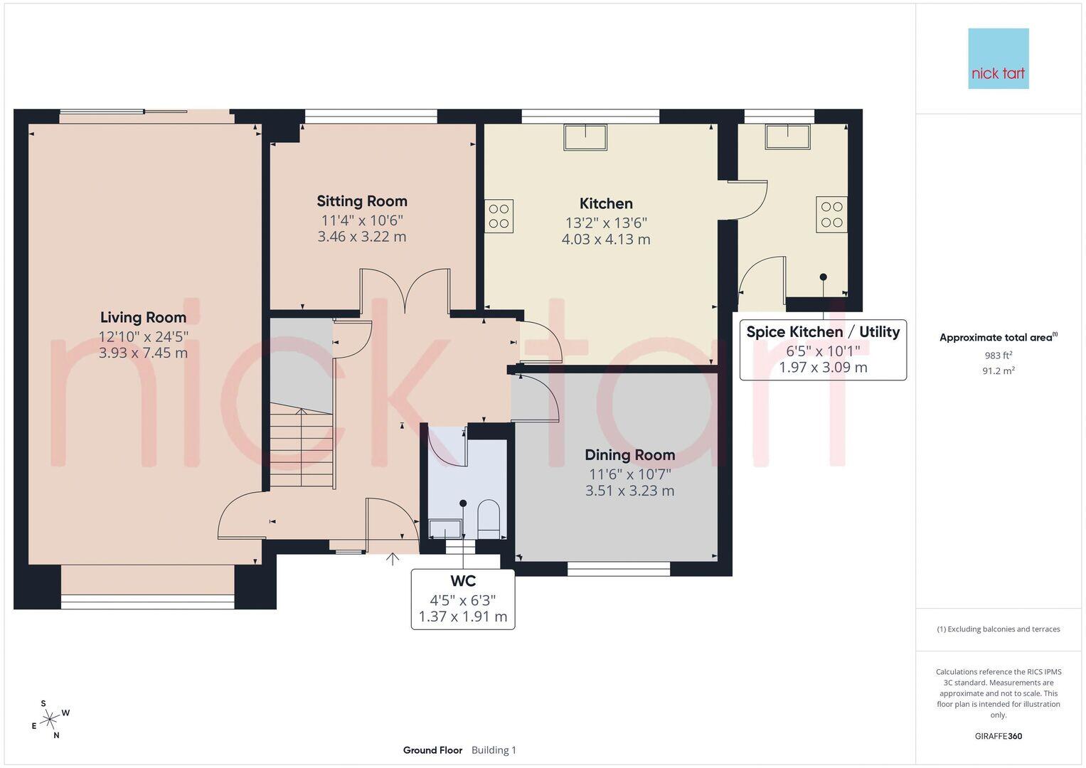 CHARNWOOD LODGE 1 Wergs Hall Road, Tettenhall, Wolverhampton WV6 floorplan