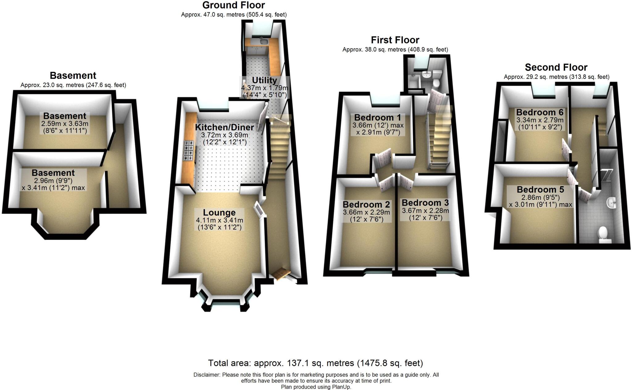 49, Rippingham Road, Manchester floorplan