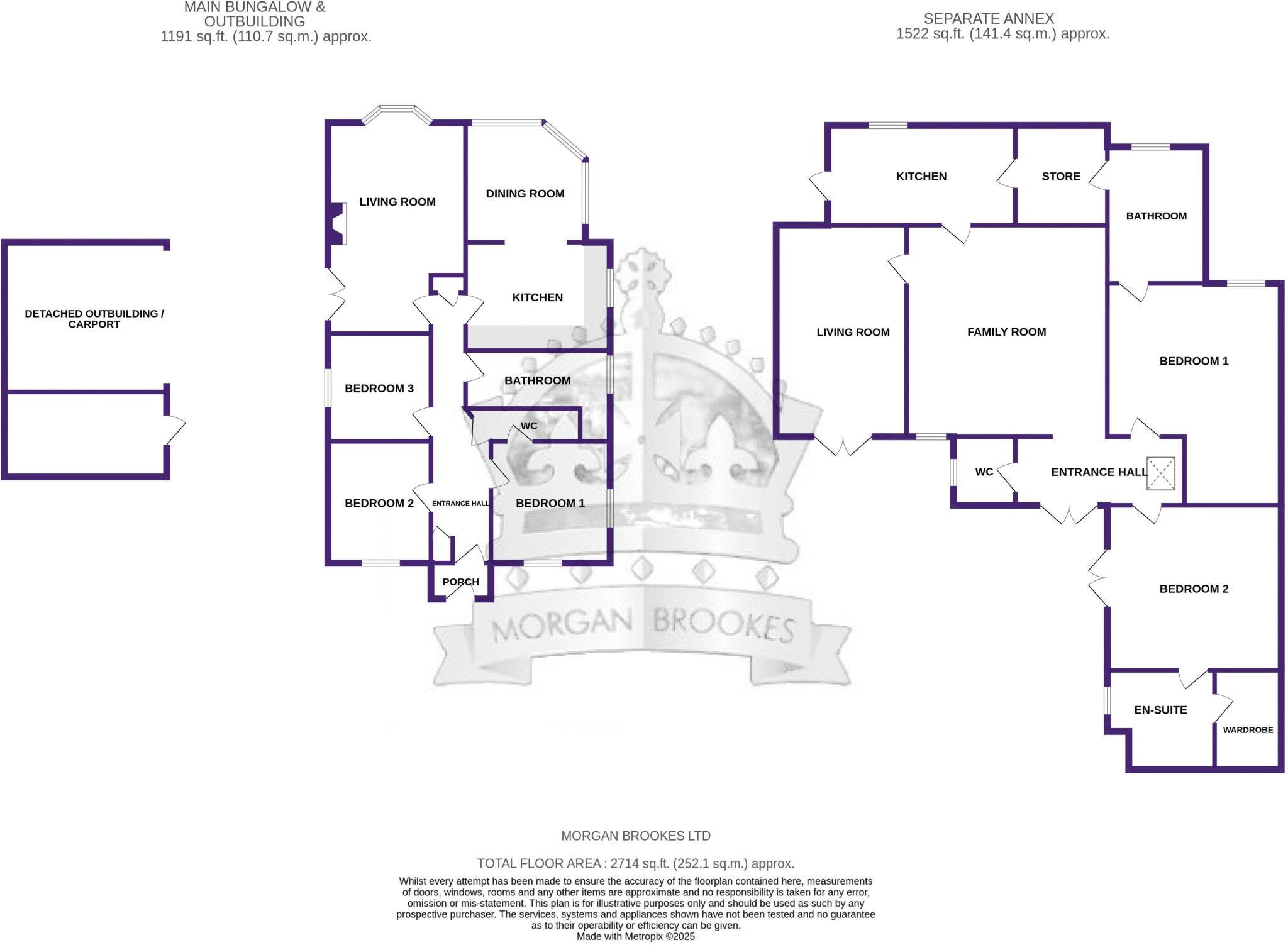 Wellington Avenue, Hullbridge, Hockley floorplan