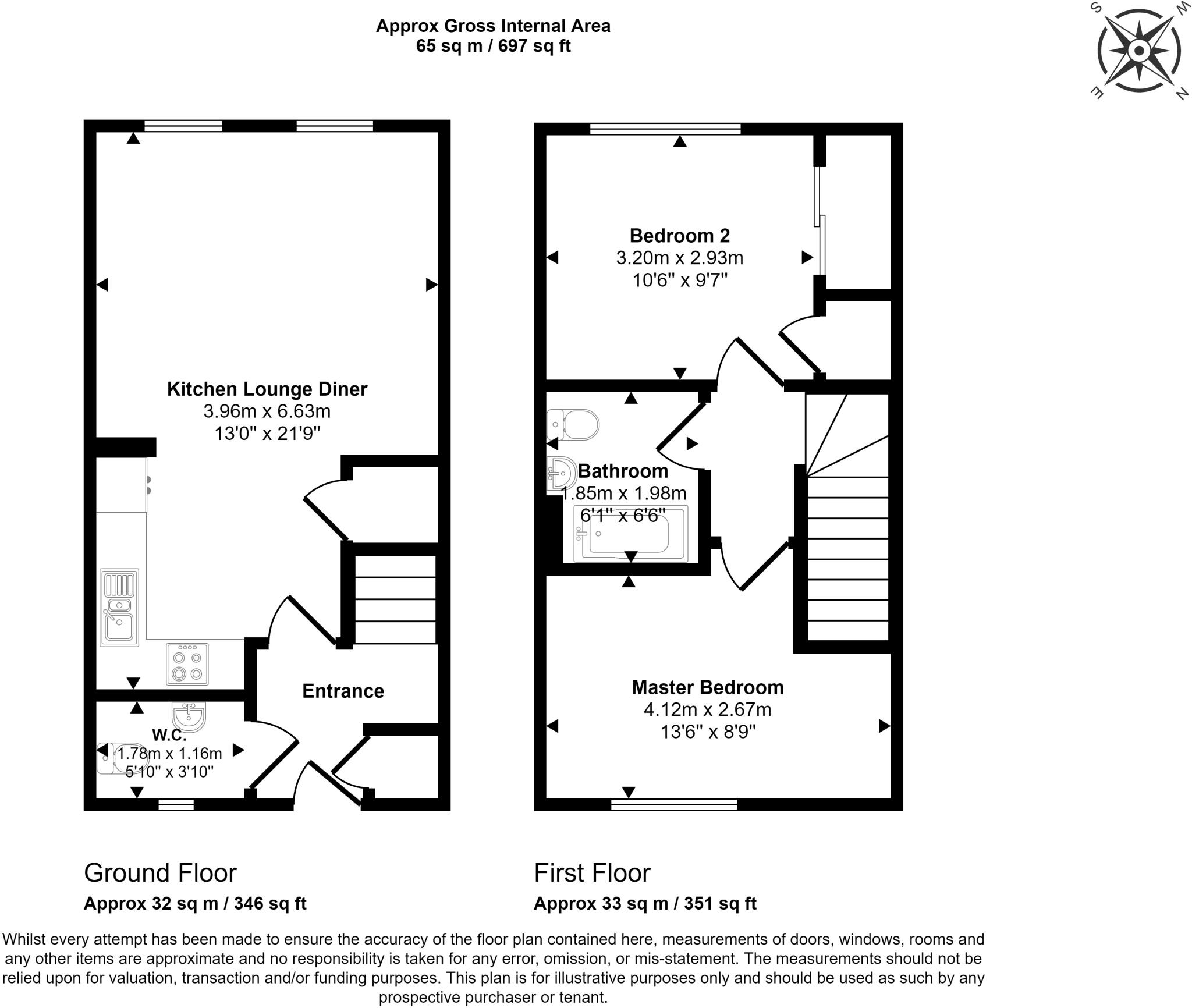 Kilpatrick Bow, Edinburgh, Midlothian, EH6 floorplan