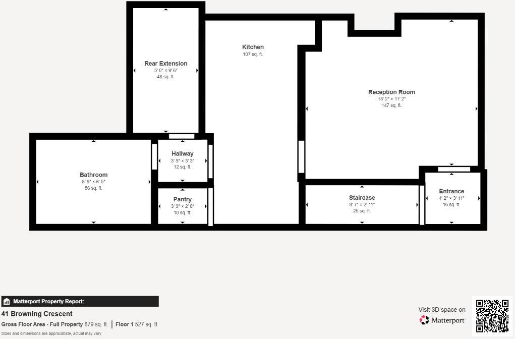 41 Browning Crescent, Wolverhampton, WV10 6BQ floorplan