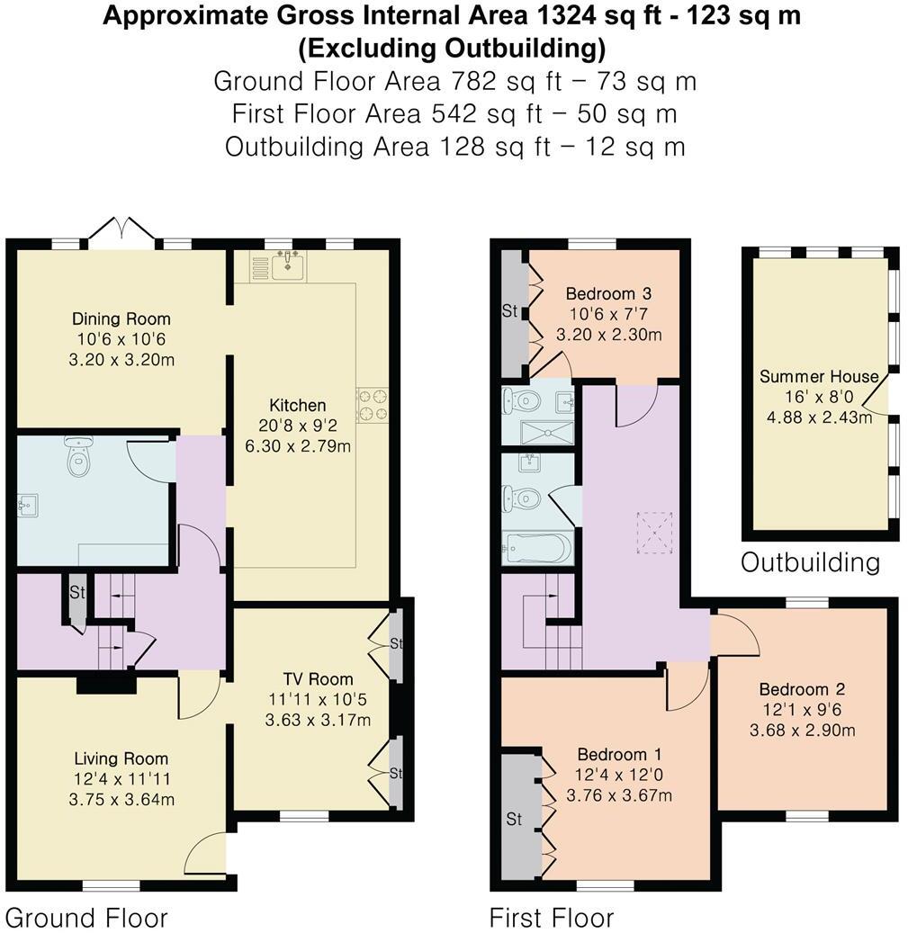 Whitehill, Welwyn floorplan