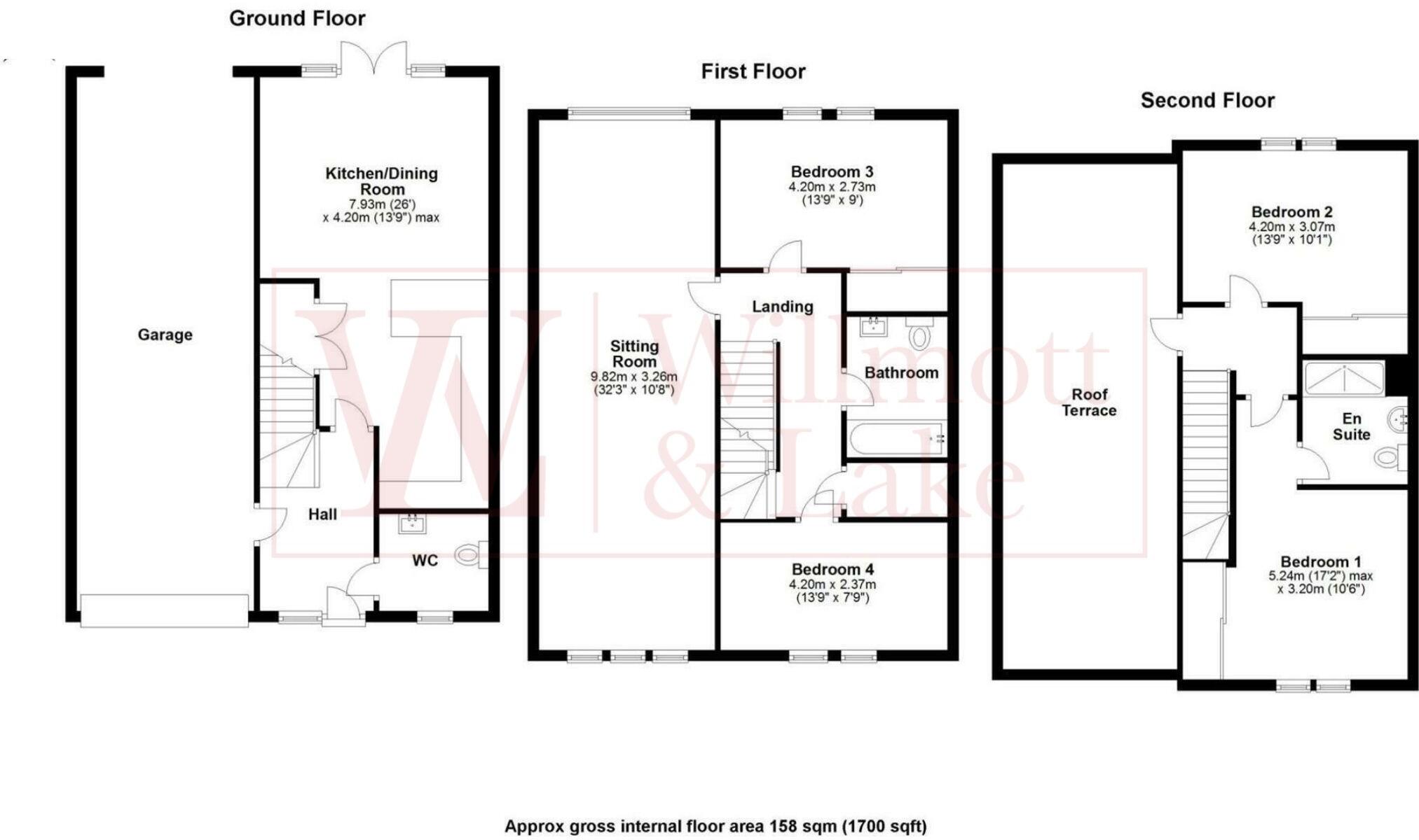 Randall Lane, Bishop's Stortford, Hertfordshire floorplan