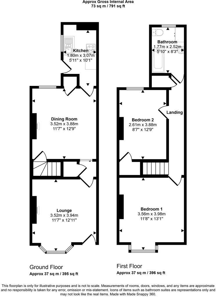 Middleton Place, Loughborough floorplan