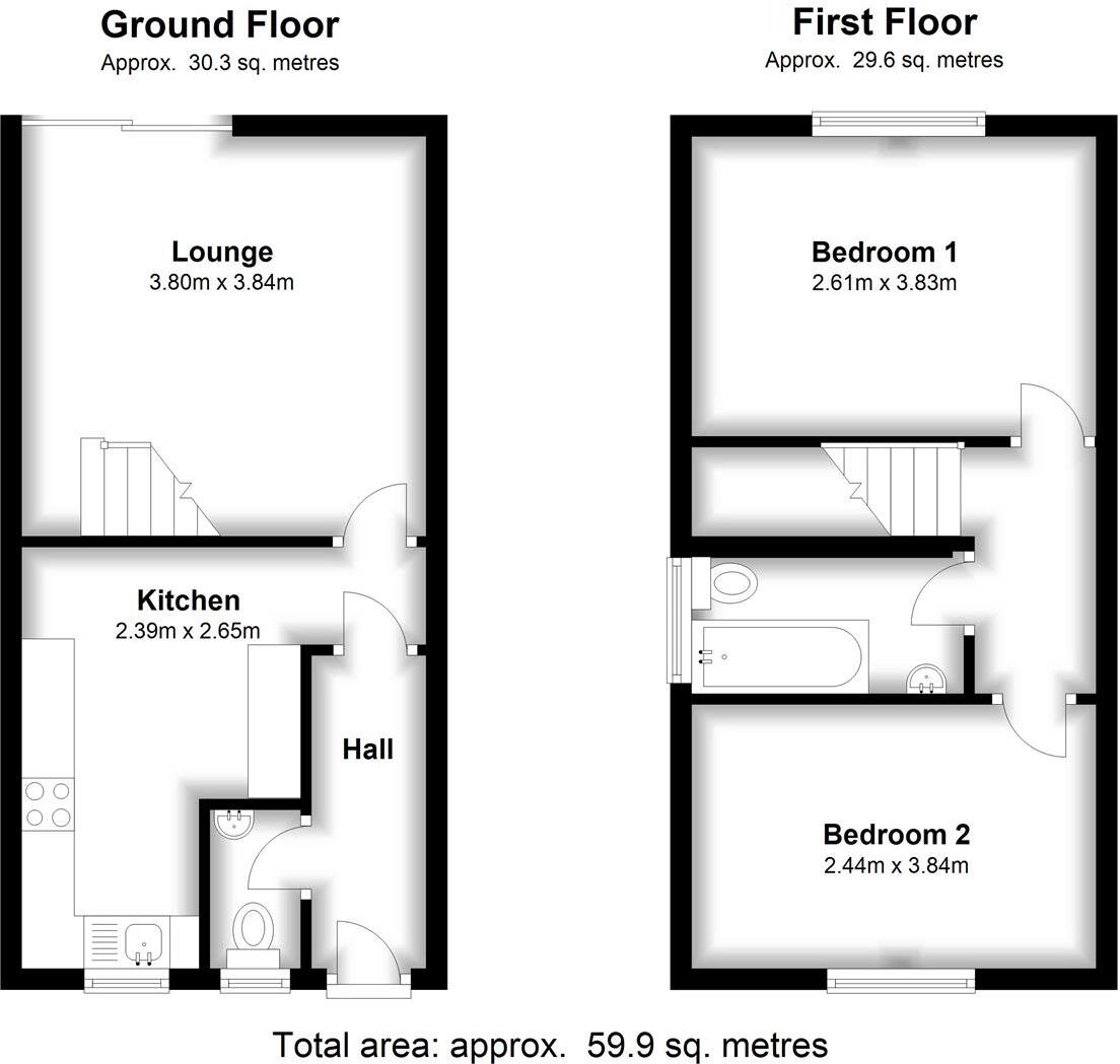 Huskinson Drive, Hereford, floorplan