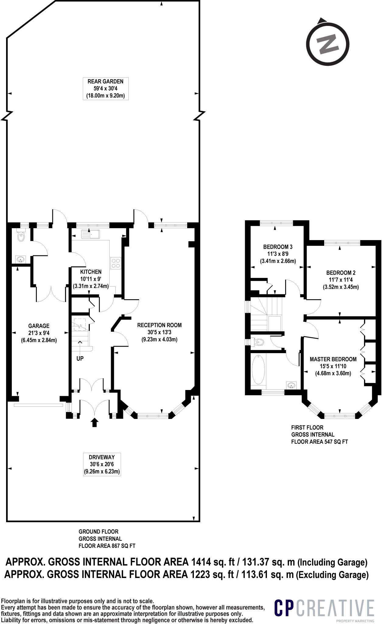 Headley Drive, Ilford floorplan