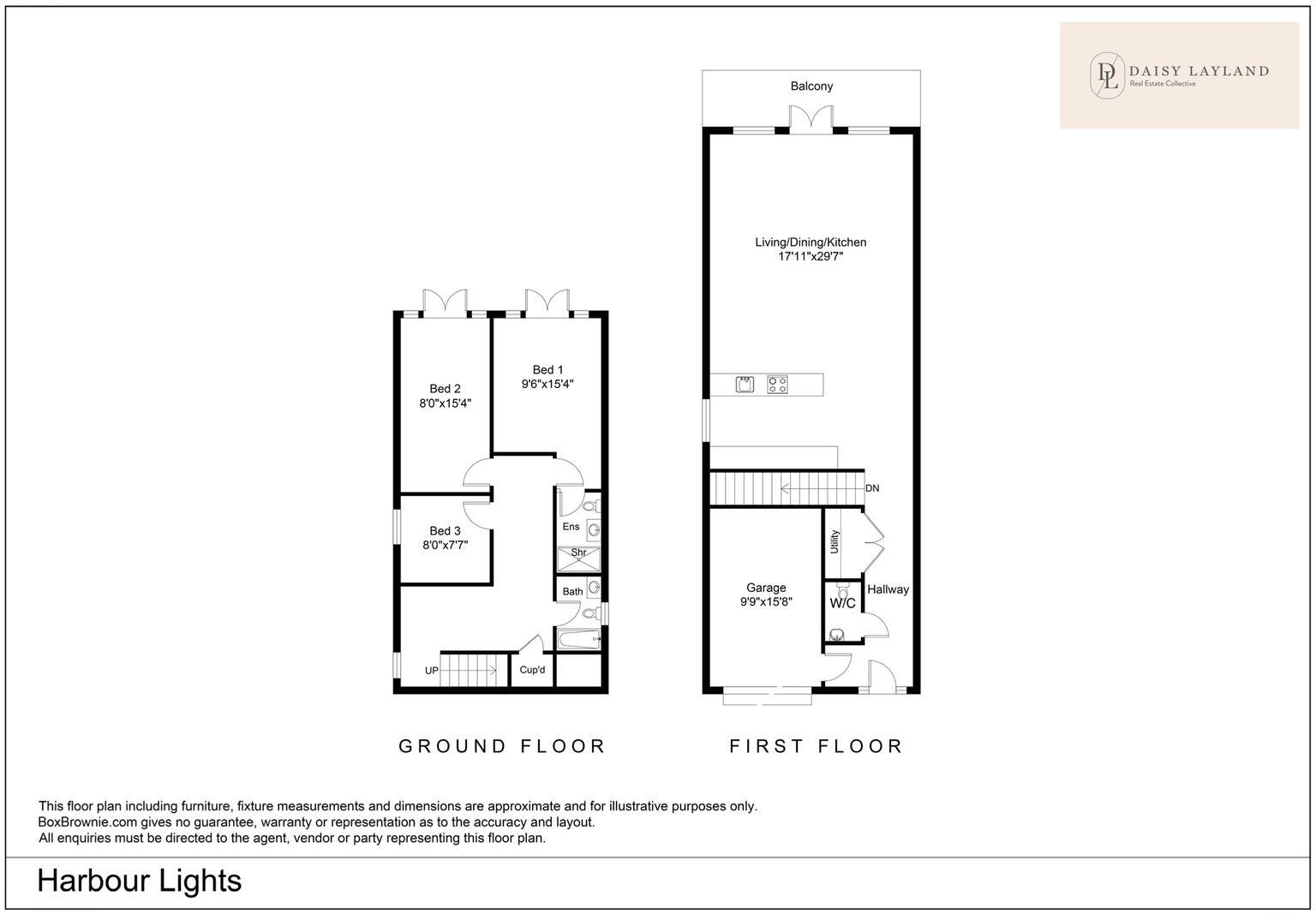 Harbour Lights, Appledore floorplan