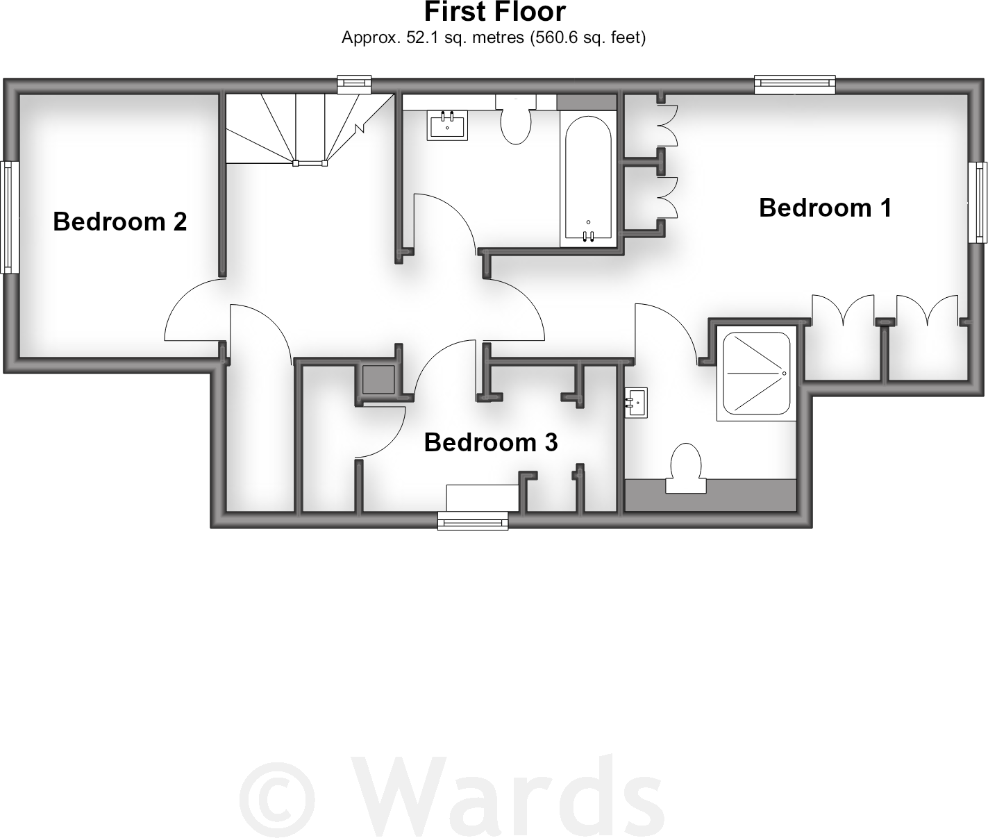 Hilder Street, Leybourne, West Malling, Kent floorplan