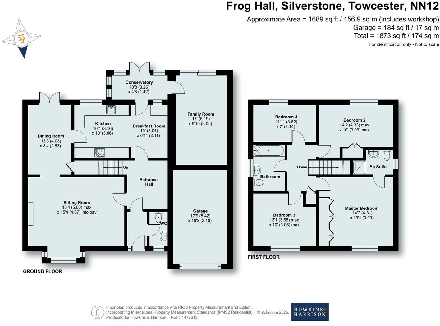 Frog Hall, Silverstone, NN12 floorplan