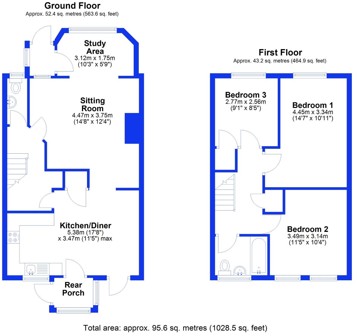 Abbots Way, Ely, Cambridgeshire floorplan