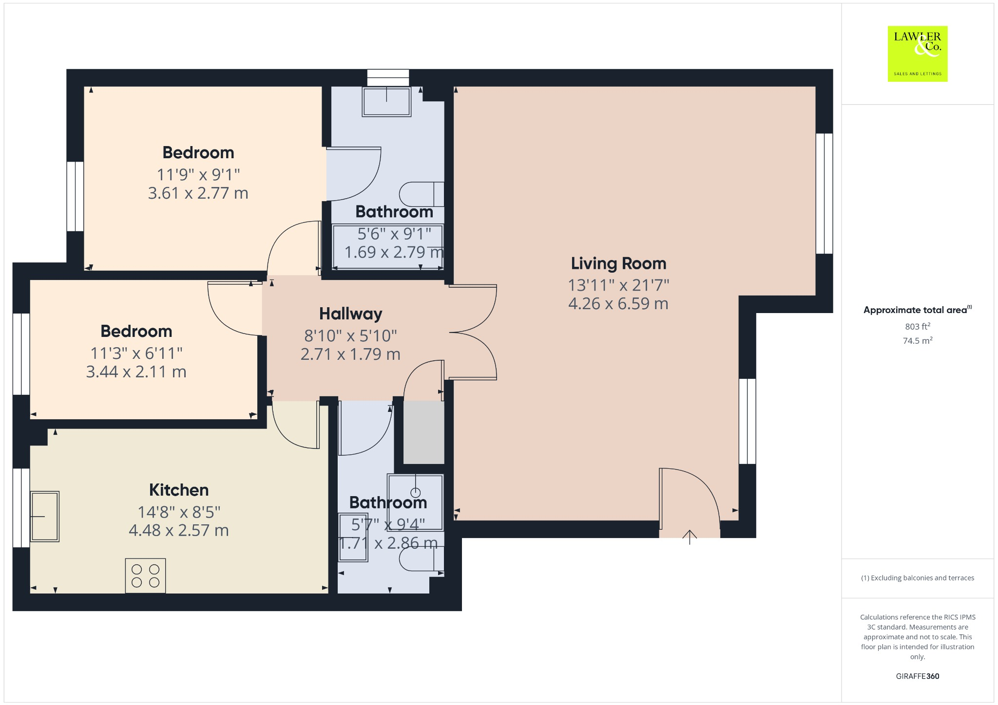 Park View Court, Park Avenue, Poynton, Stockport, Cheshire, SK12 1QY floorplan