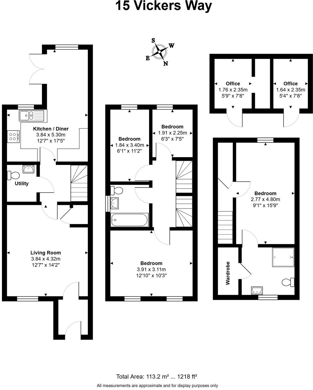 Vickers Way, Grove, Wantage, Oxfordshire, OX12 floorplan