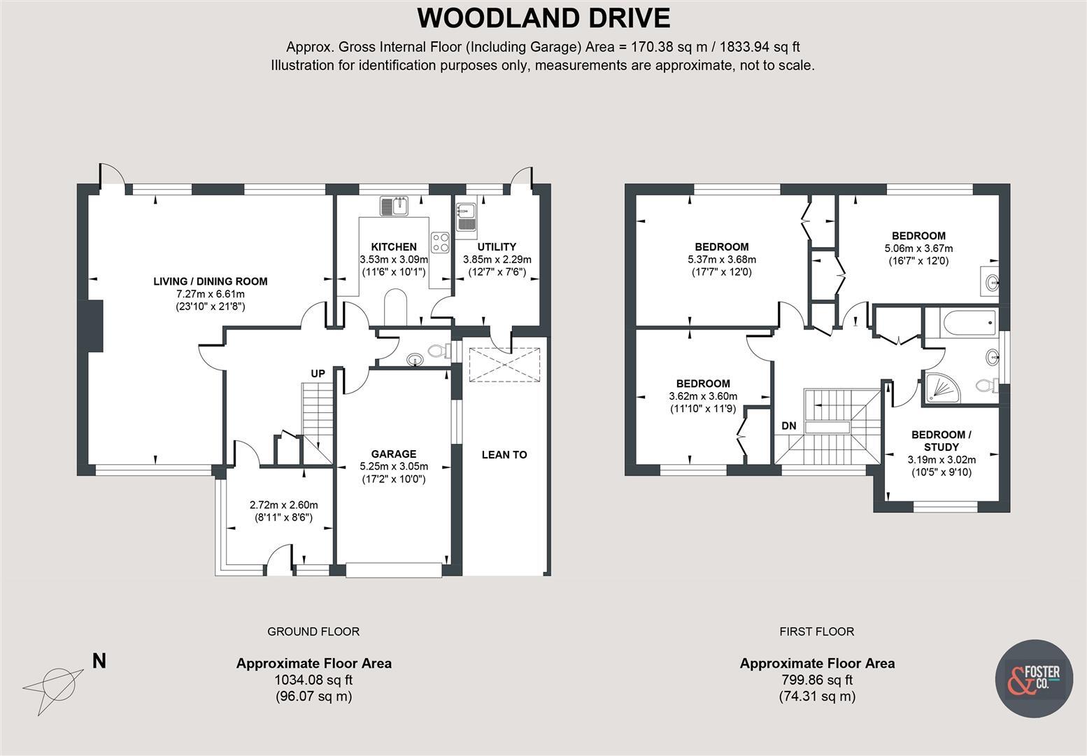 Woodland Drive, Hove floorplan
