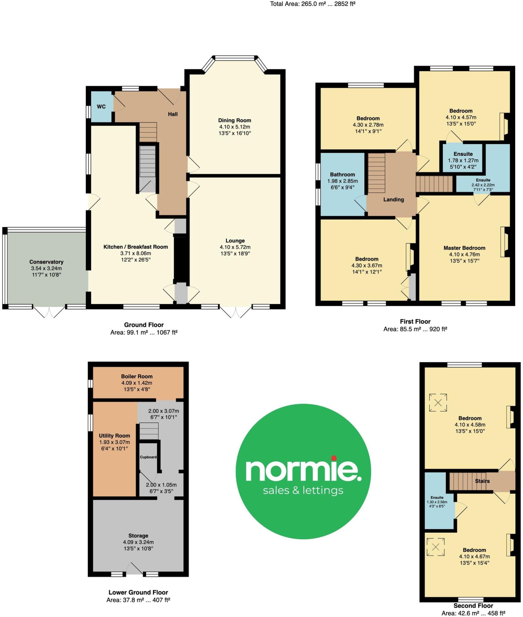 Glebelands Road, Prestwich, M25 floorplan