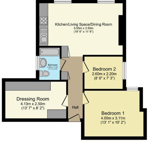 Burleigh Court - Online Registration Required floorplan