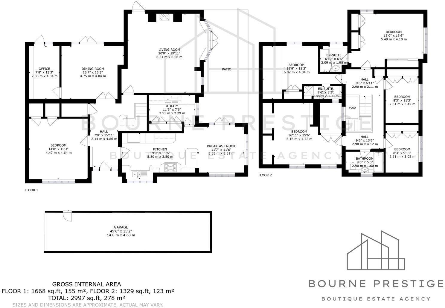Carbery Avenue, Southbourne. BH6 floorplan