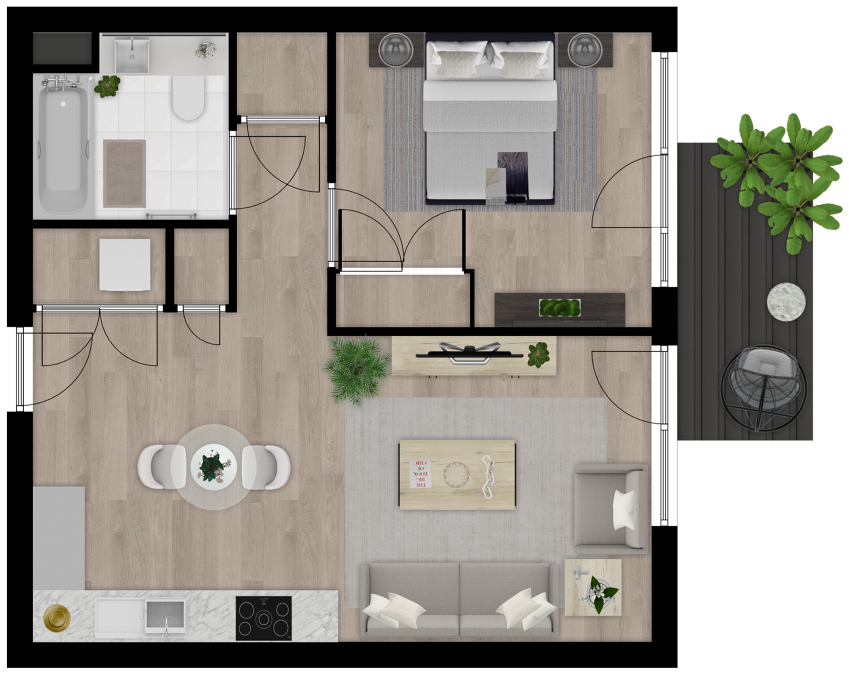 City Lights Point, Momento Elephant & Castle floorplan