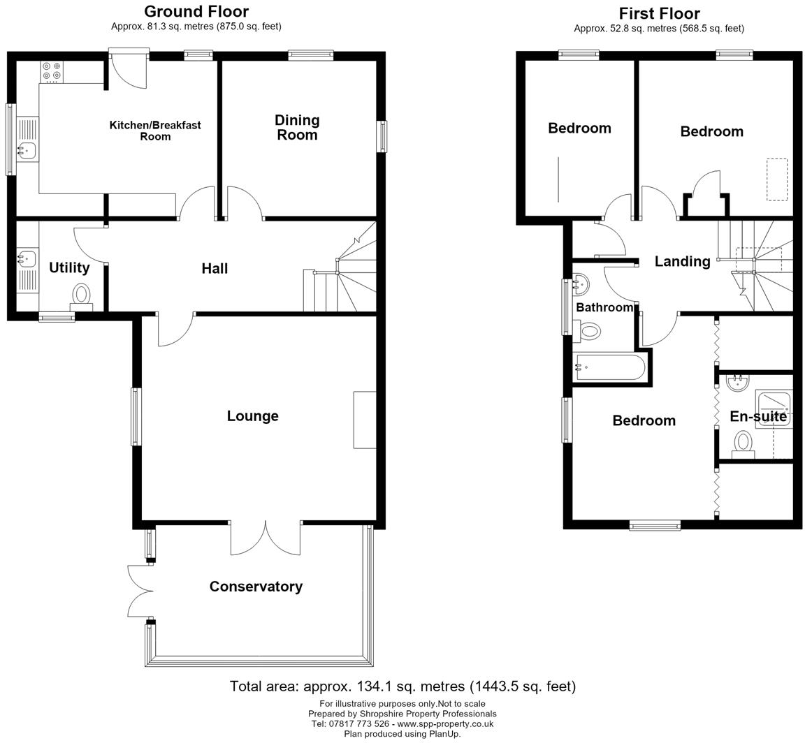 Plealey, Near Pontesbury, Shrewsbury floorplan