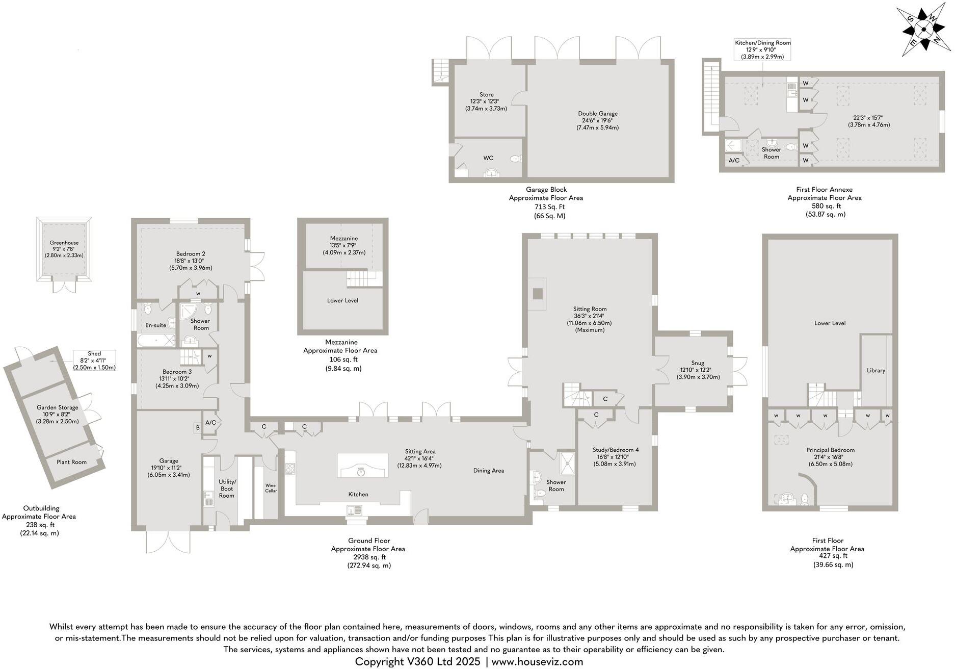 18th Century Norfolk Barn Conversion in Shotesham St. Mary floorplan