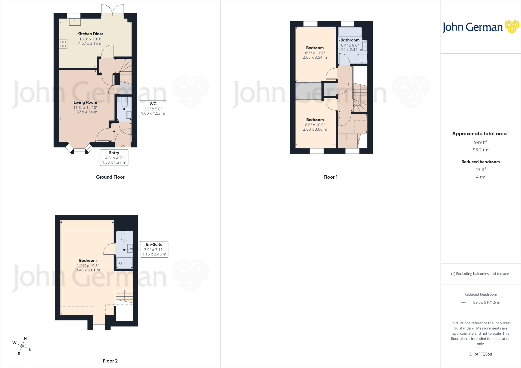 Park Close, Drakelow floorplan