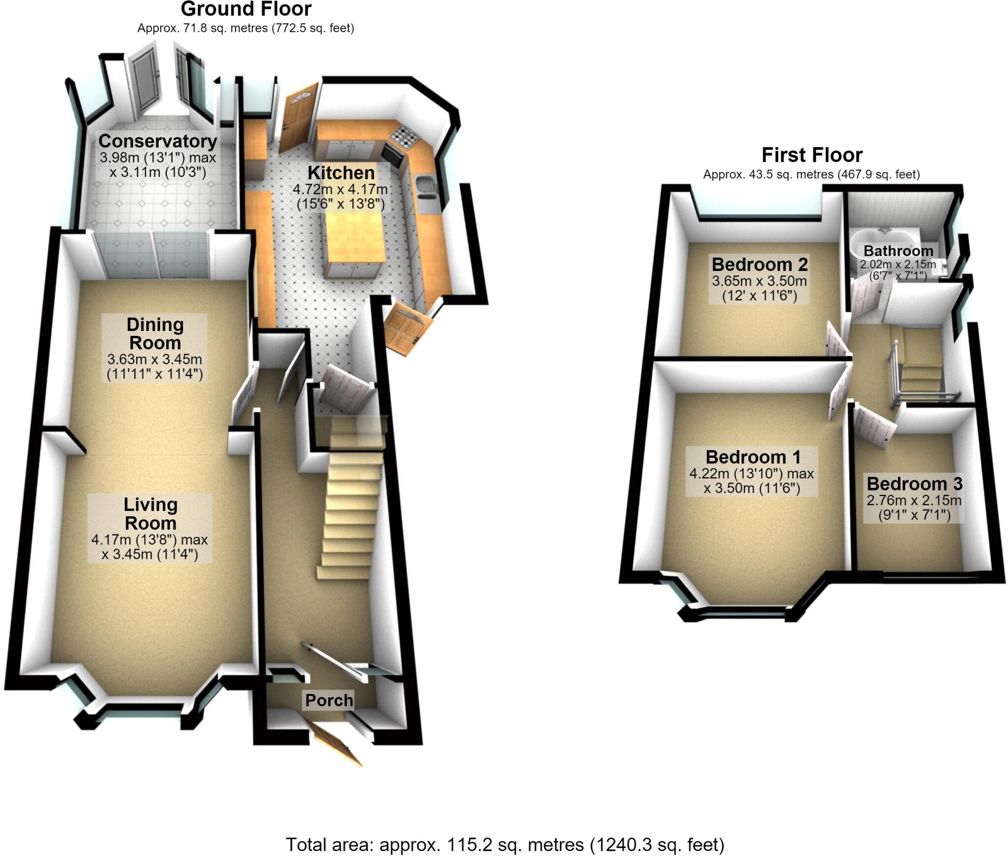 Sandilands Road, Manchester floorplan