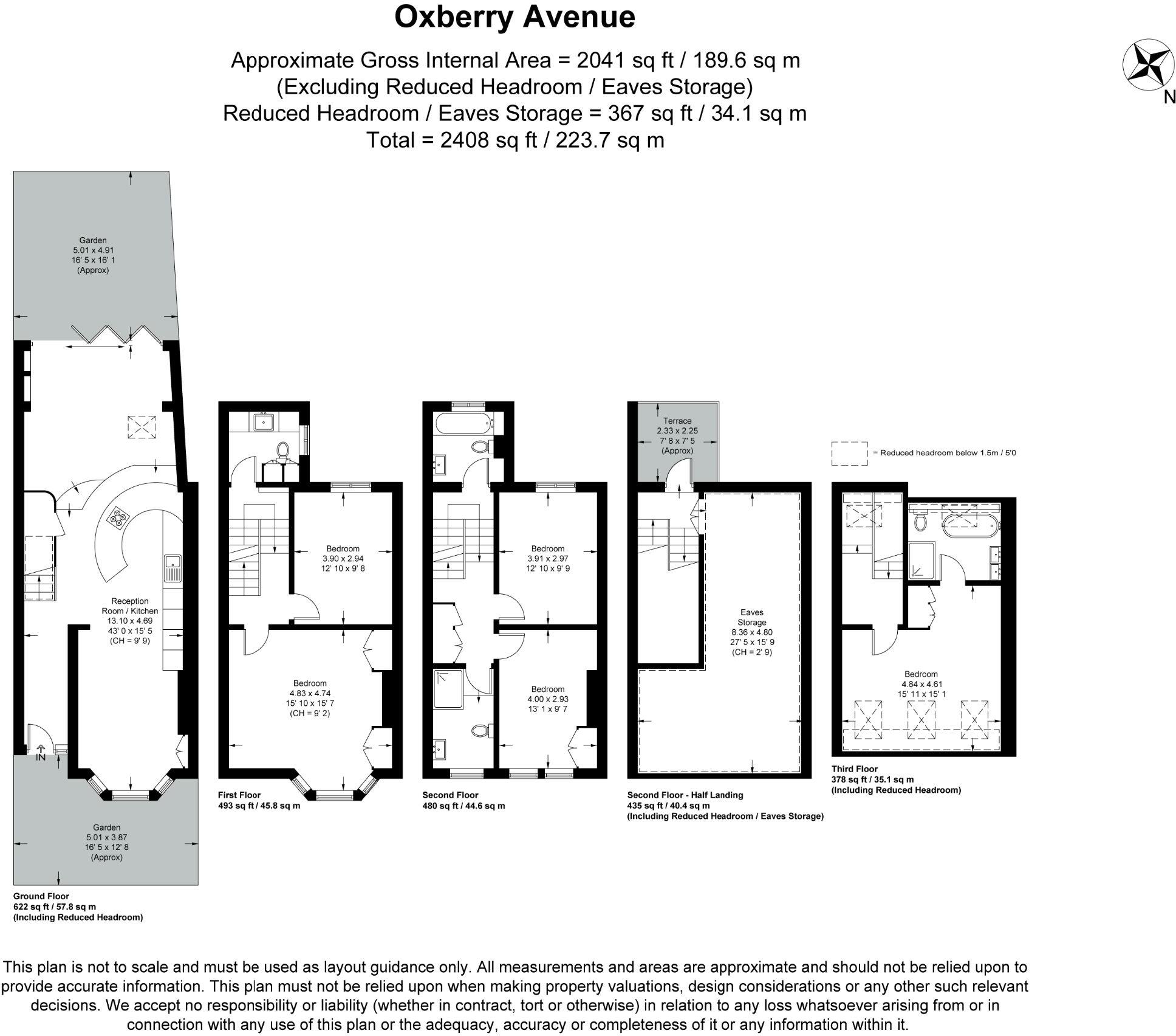 Oxberry Avenue, SW6 floorplan