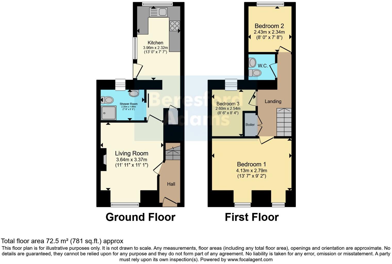 Tynffrwd Terrace, PENRHYNDEUDRAETH, Gwynedd, LL48 floorplan