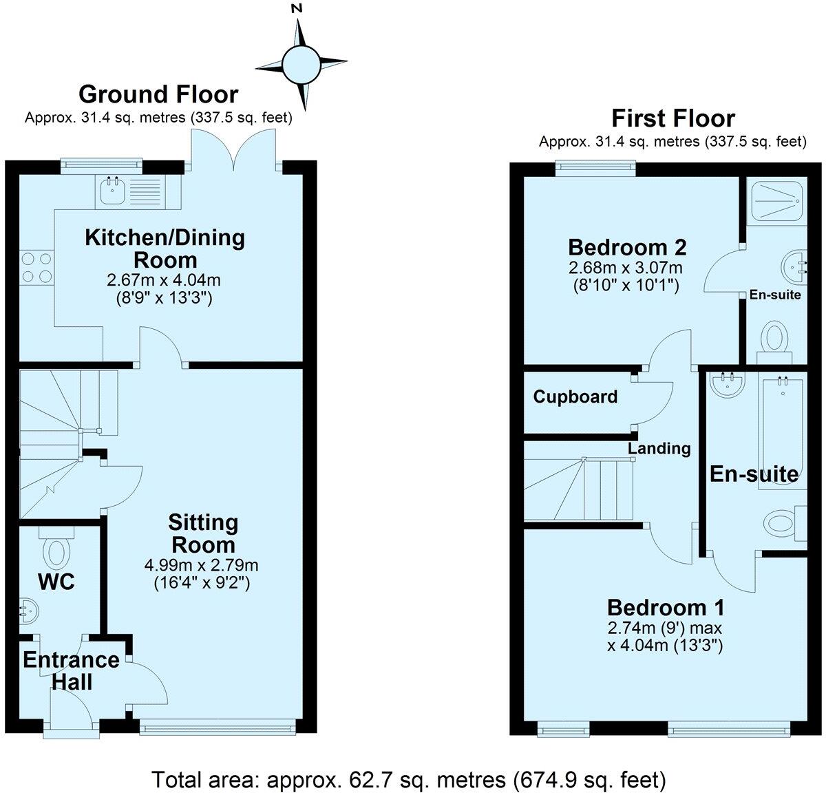 5, Tremlett Grove, Dartington floorplan