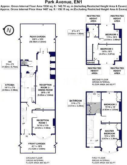 Park Avenue, EN1 floorplan
