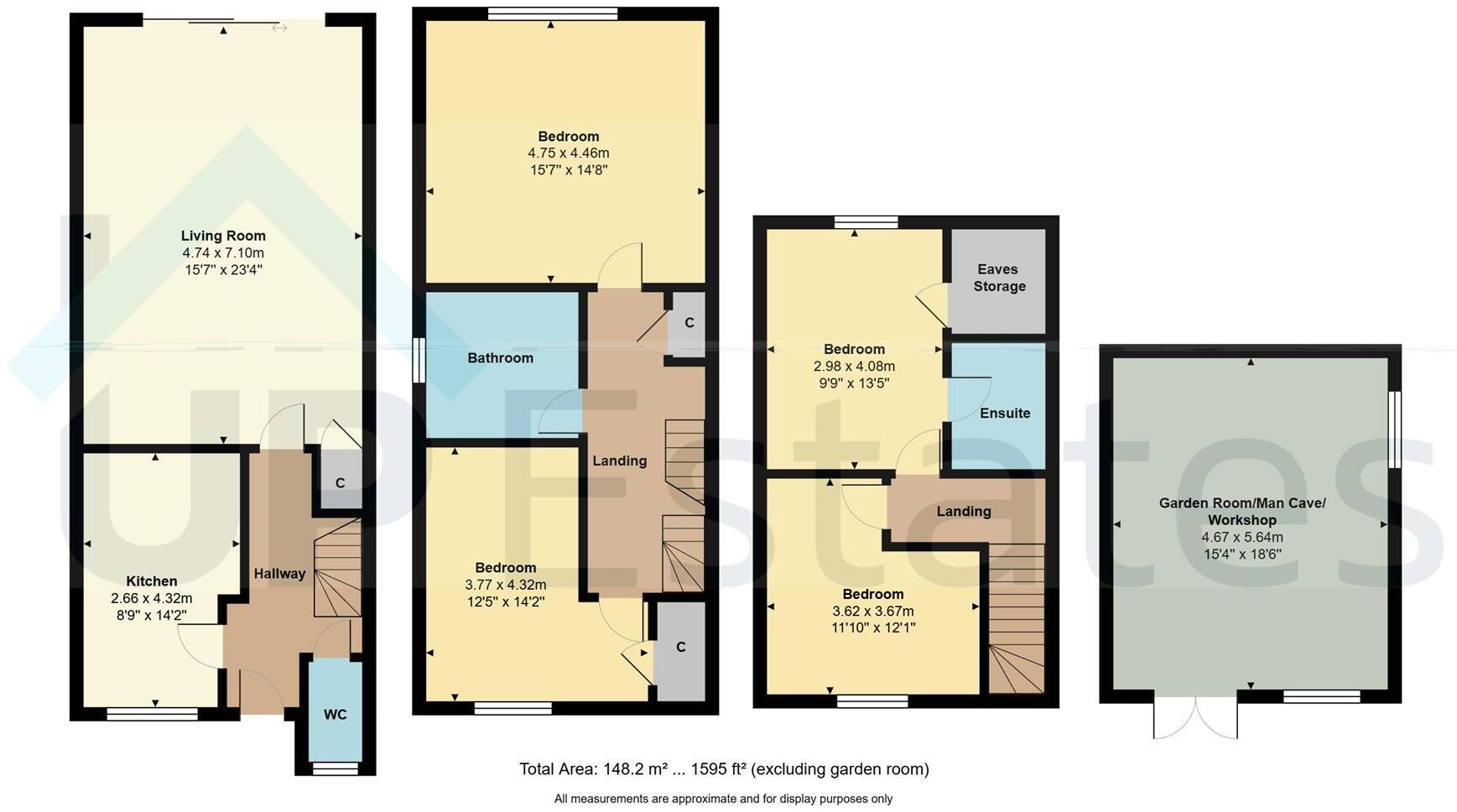 High Tor West, Earl Shilton, Leicester floorplan