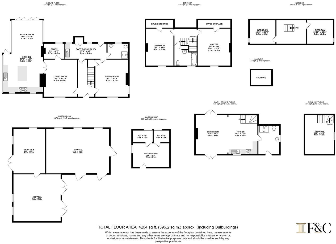 Little Hadham, Nr Ware floorplan