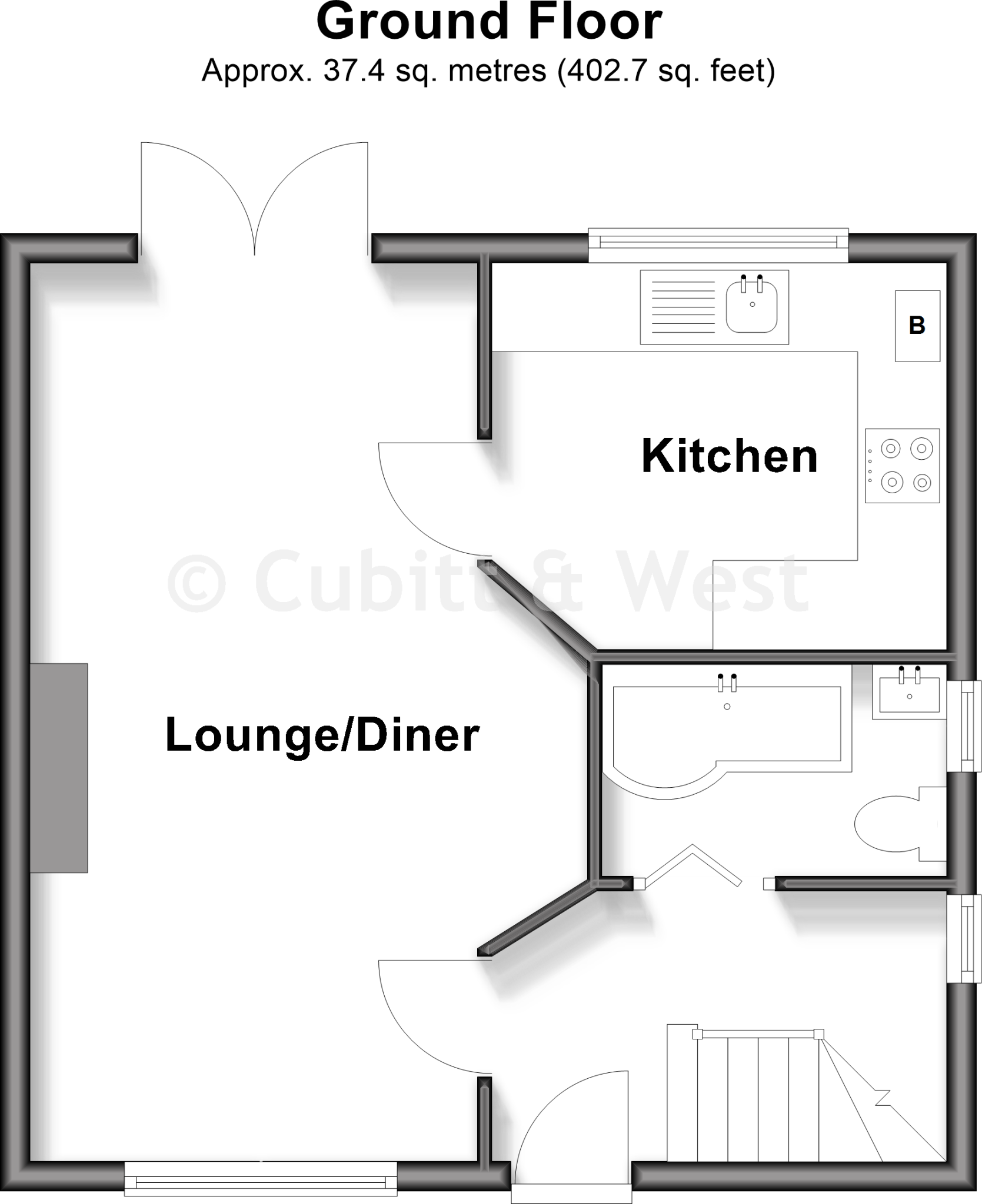 Page Crescent, Croydon, Surrey floorplan