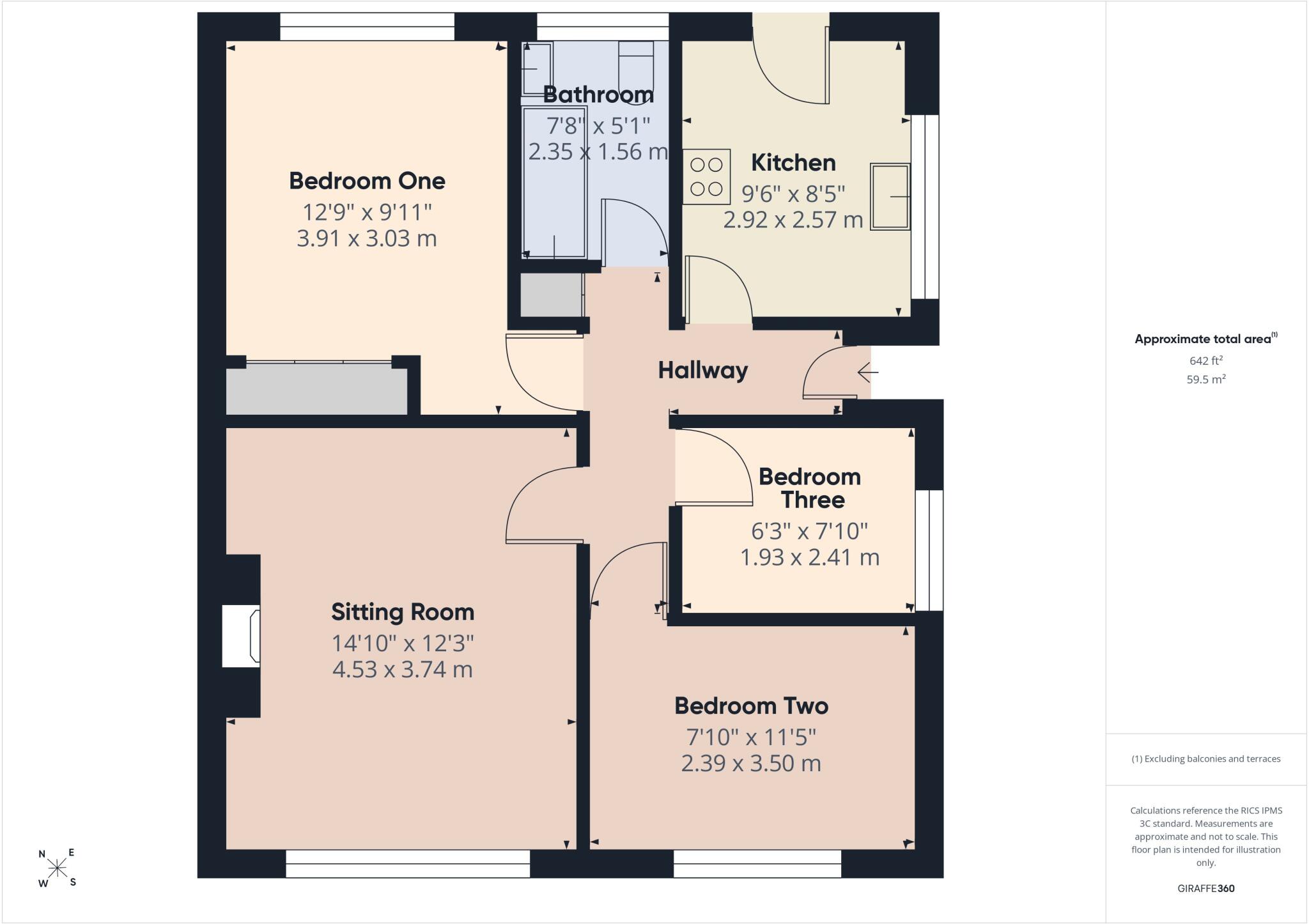 Valley View Road, Paulton, Bristol, Somerset, BS39 floorplan