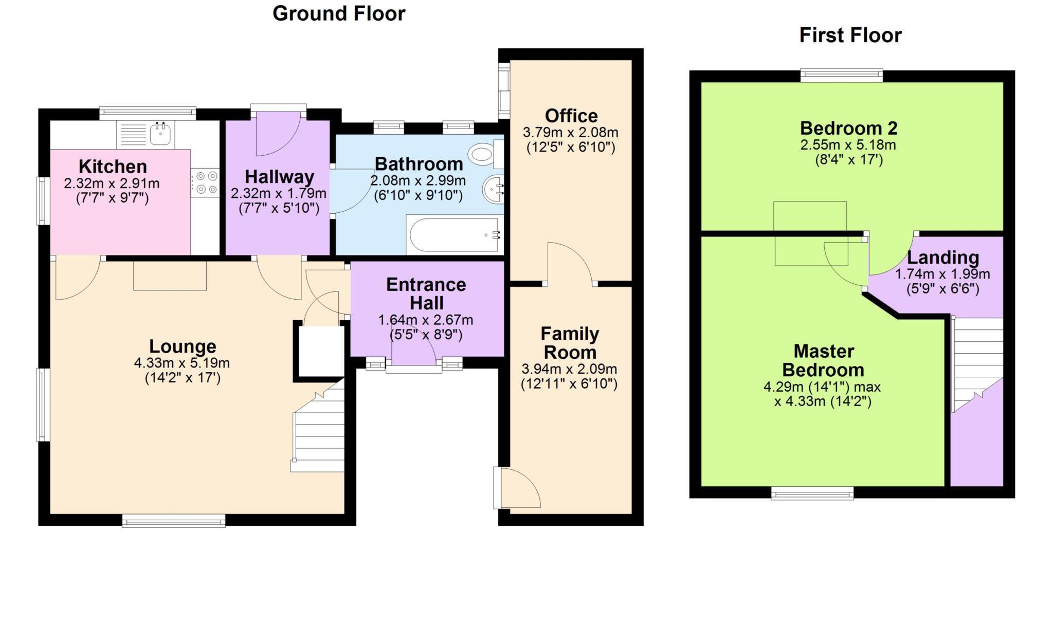 Abbey Road, St Helens floorplan