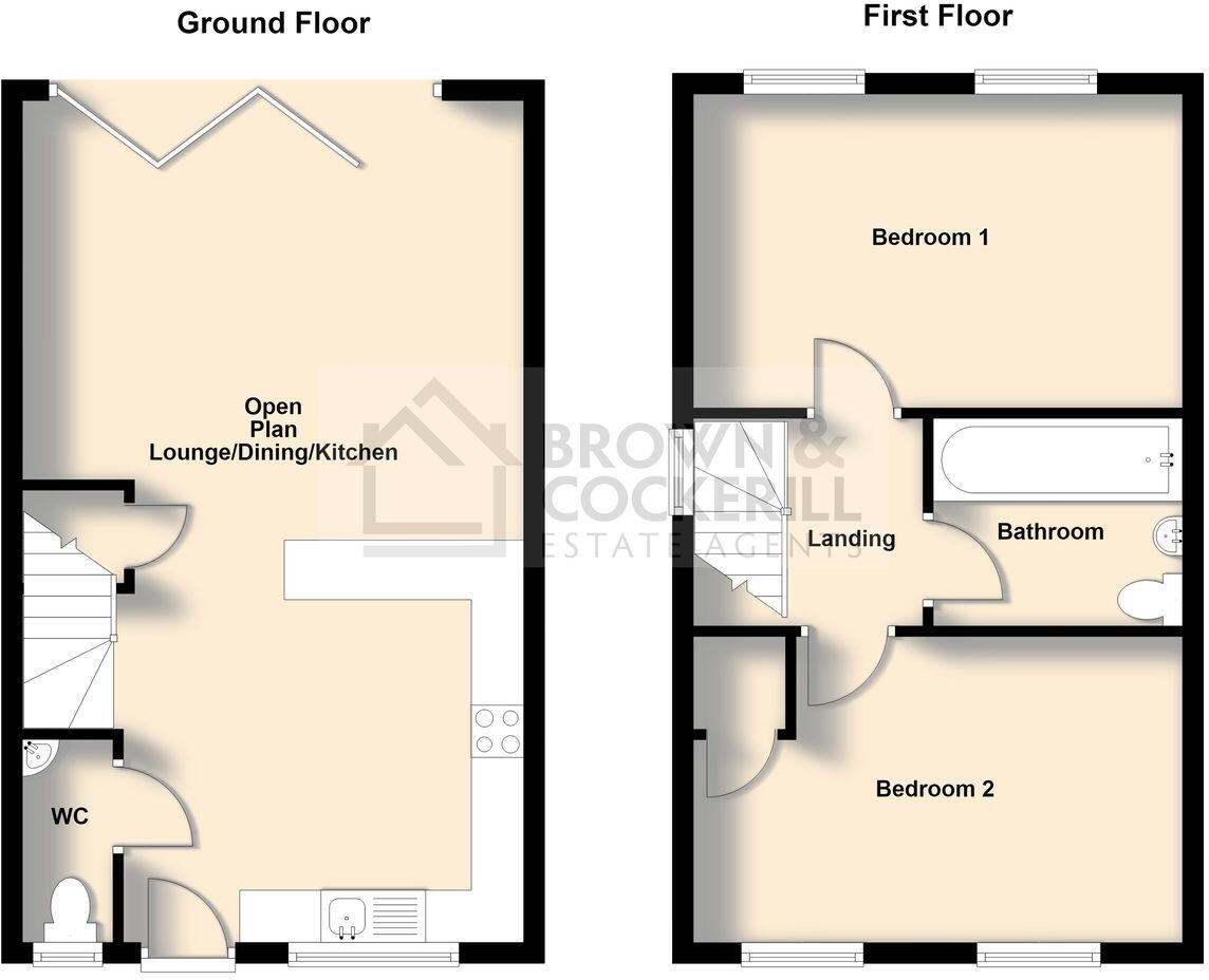 Maino Crescent, Lutterworth, LE17 floorplan